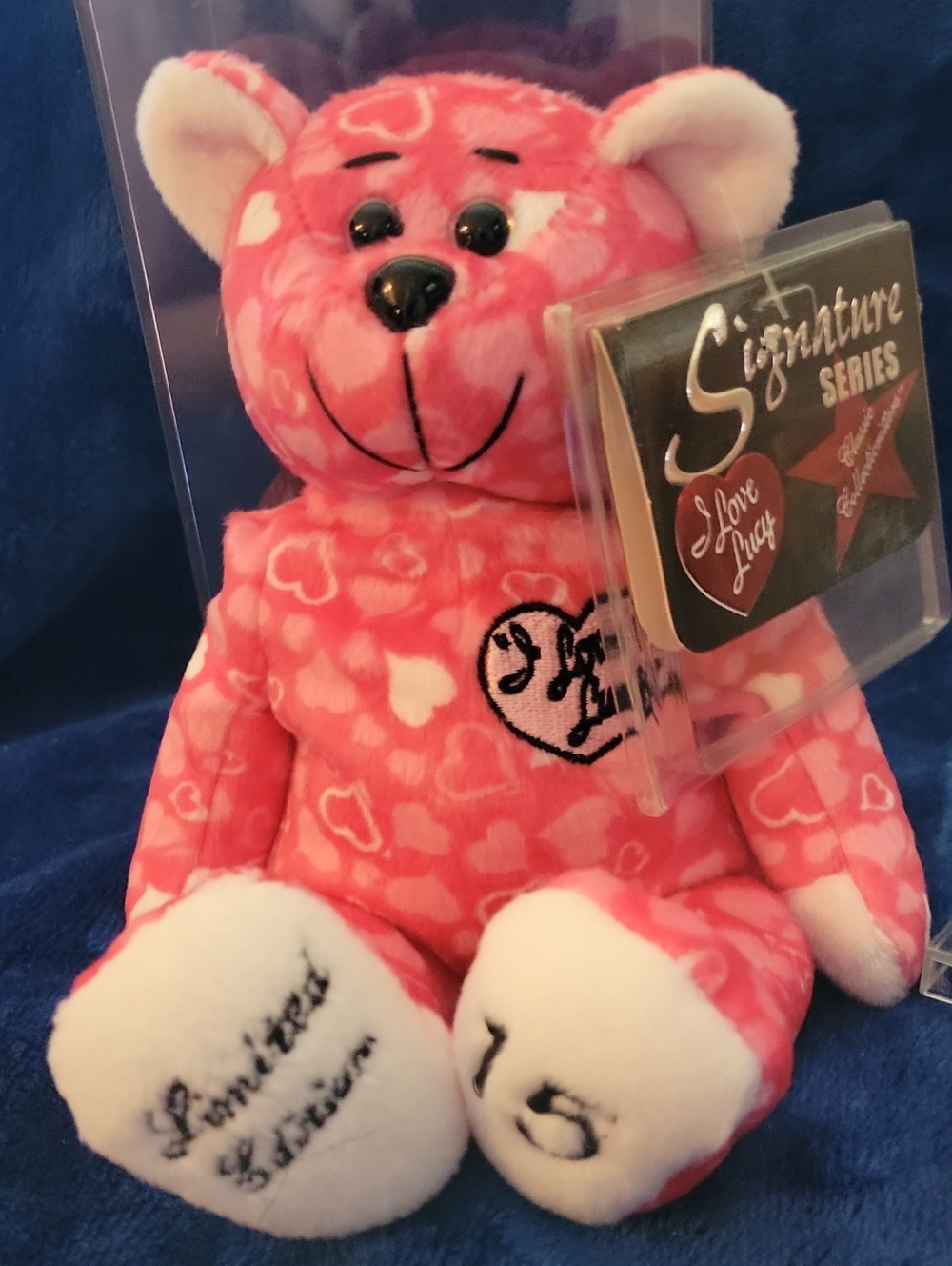Vintage 1999 I Love Lucy Plush Bear Episode #15
